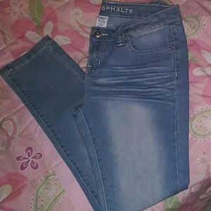Blue asphalt jeans